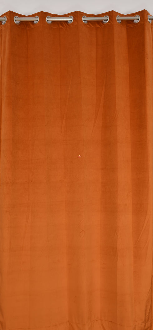 Hamilton Curtain by Florida - Curtains for Living Room Bedroom Balcony Made with Plain Holand Velvet and Solid Colors